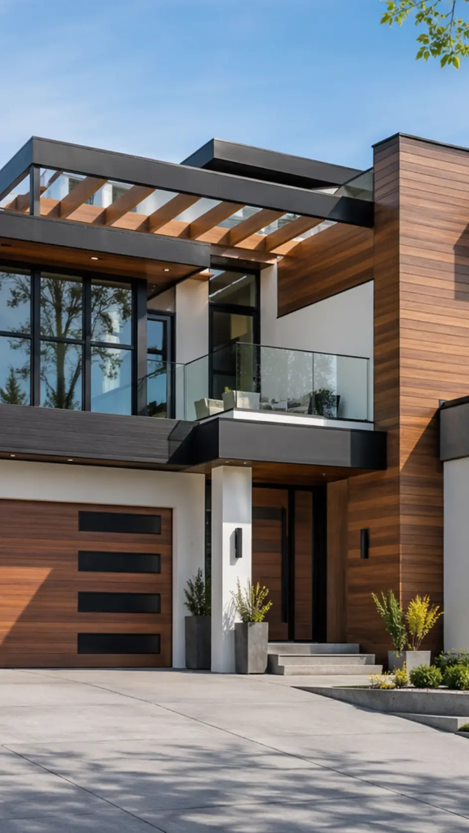 Metal sheets and panels facade